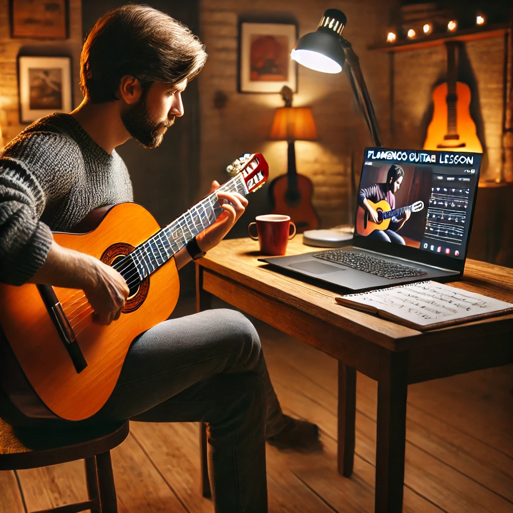 Aprender guitarra flamenca online
