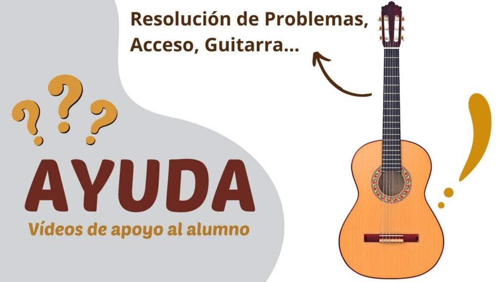 Ayuda al alumno de aprendeguitarra.es